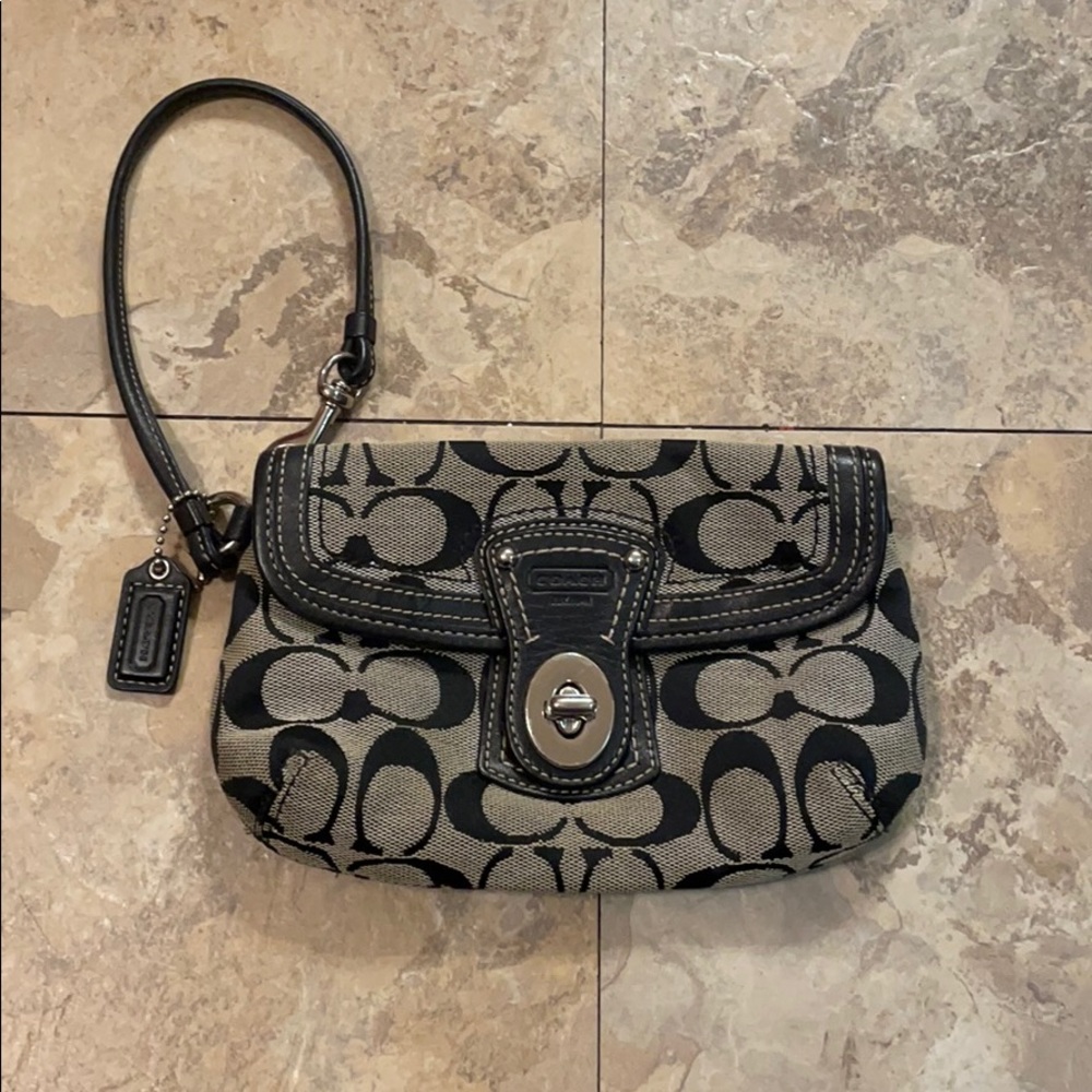 Coach wristlet